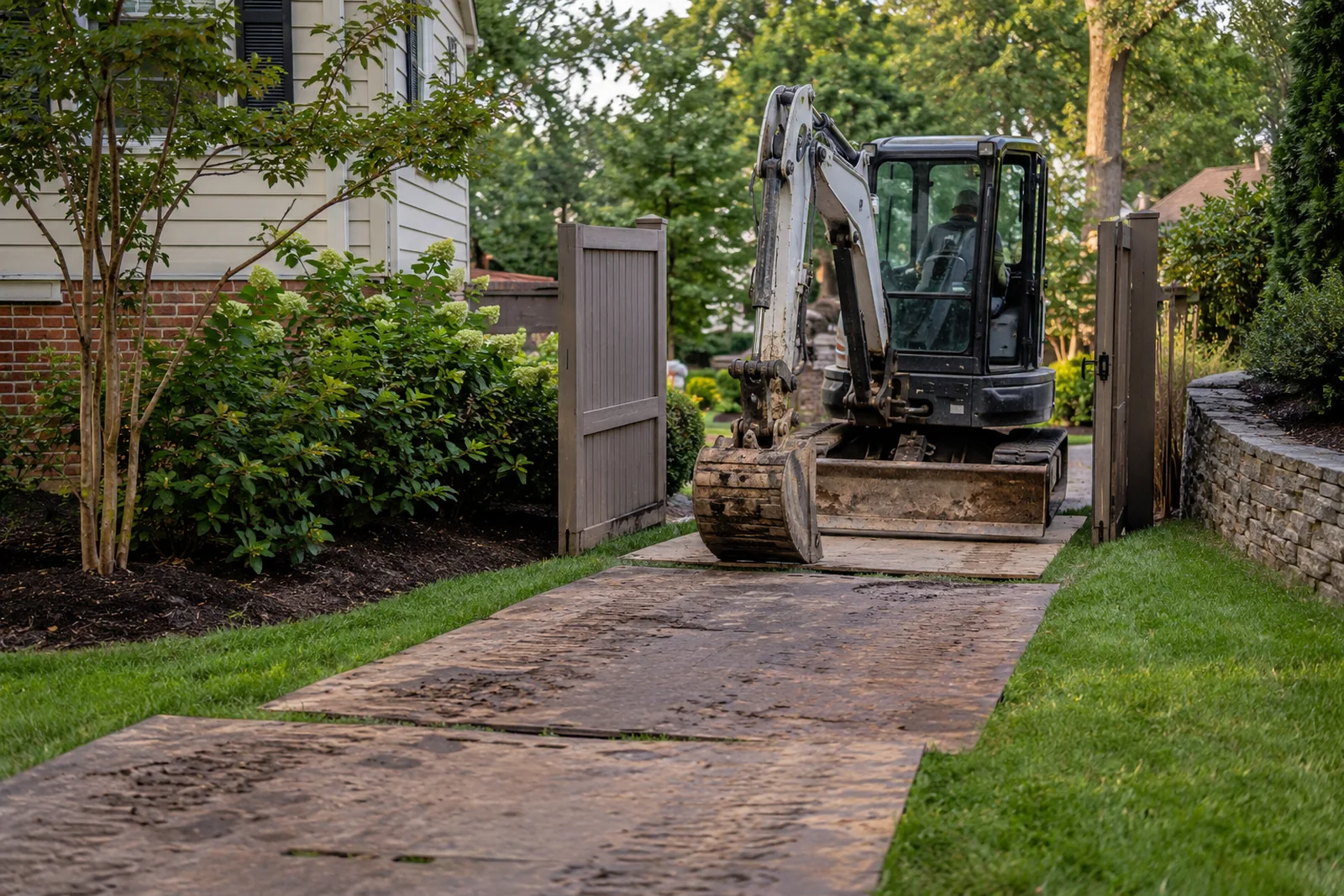 Protecting the access route
