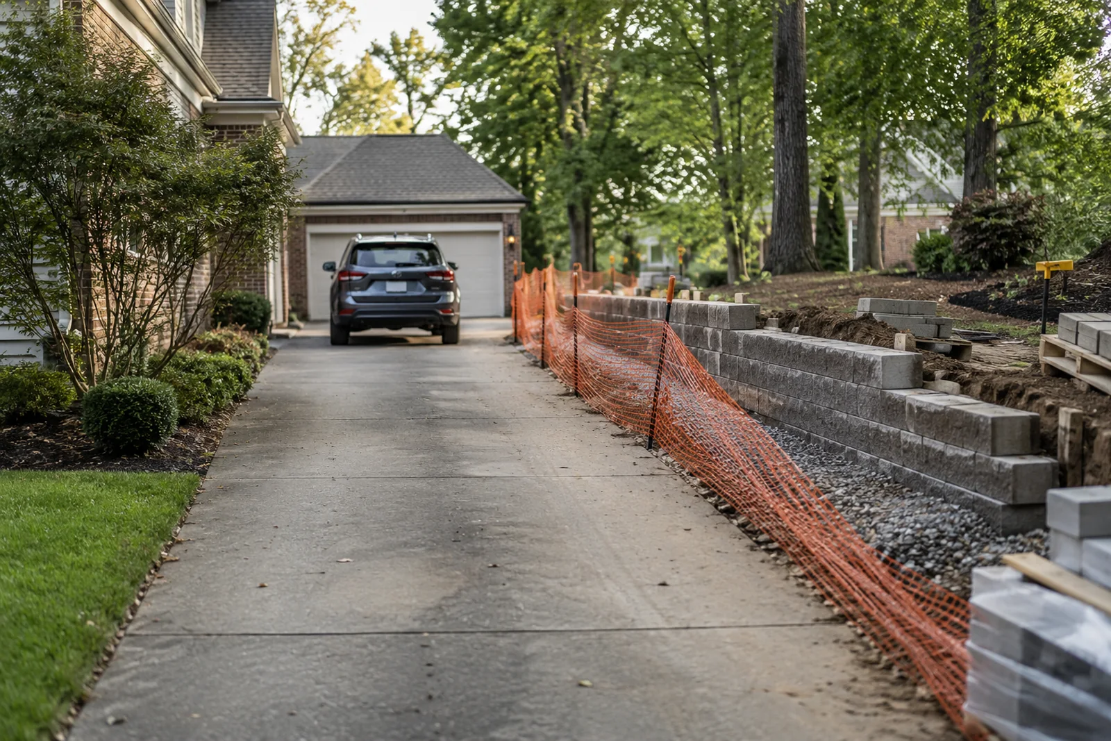 Keeping the driveway usable