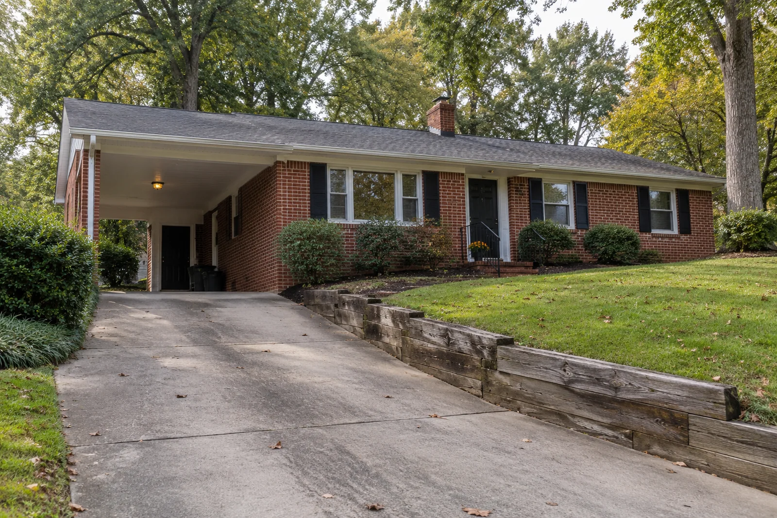 A mid-century carport cut